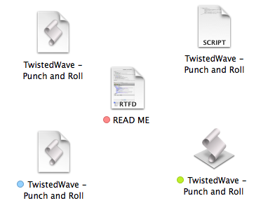 Inside the TW-PunchRoll folder