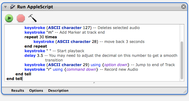 Validate AppleScript